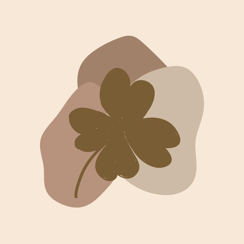 Abstract Sun Moon Leaves Print Boho Minimalist Printable Wall Art Geometric Abstract Sunset Print Bohemian Art Work 2