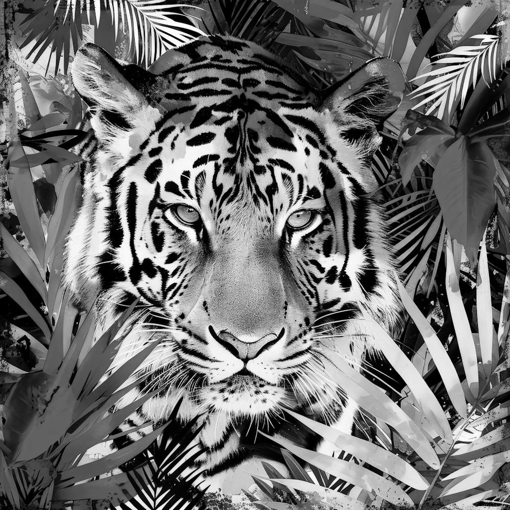 Tiger In The Jungle 1
