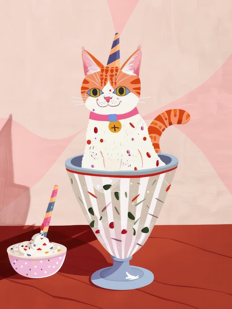 Cat And Sundae 3