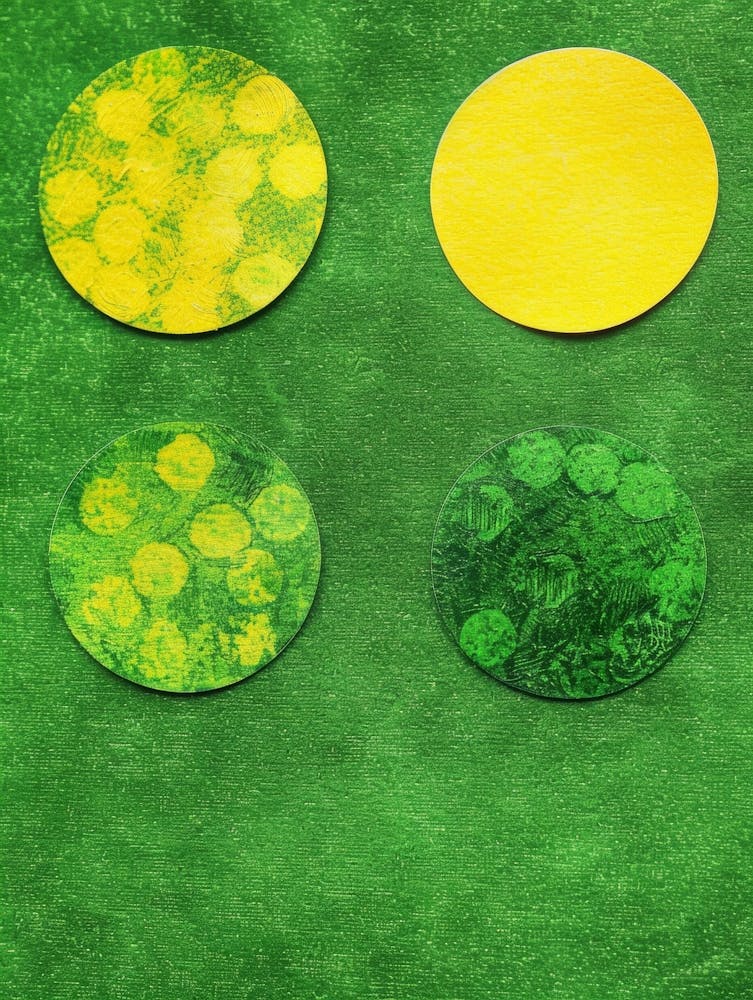 Yellow And Green Circles