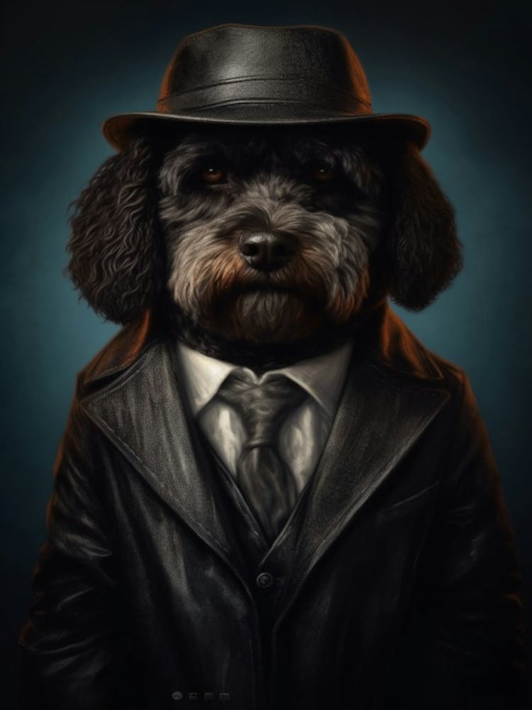 Gangster Dog Portuguese Water Dog 2