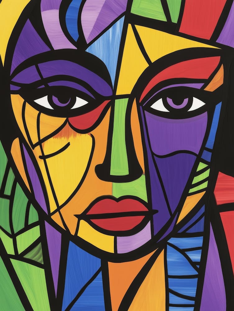 Abstract Portrait Of A Woman 118