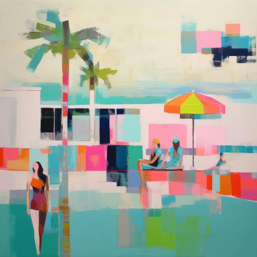 Pool Days Colorblock 16