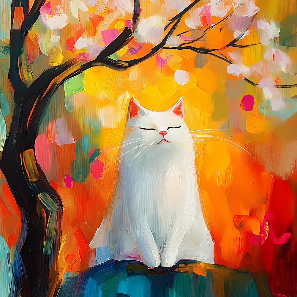 The Meditating Cat