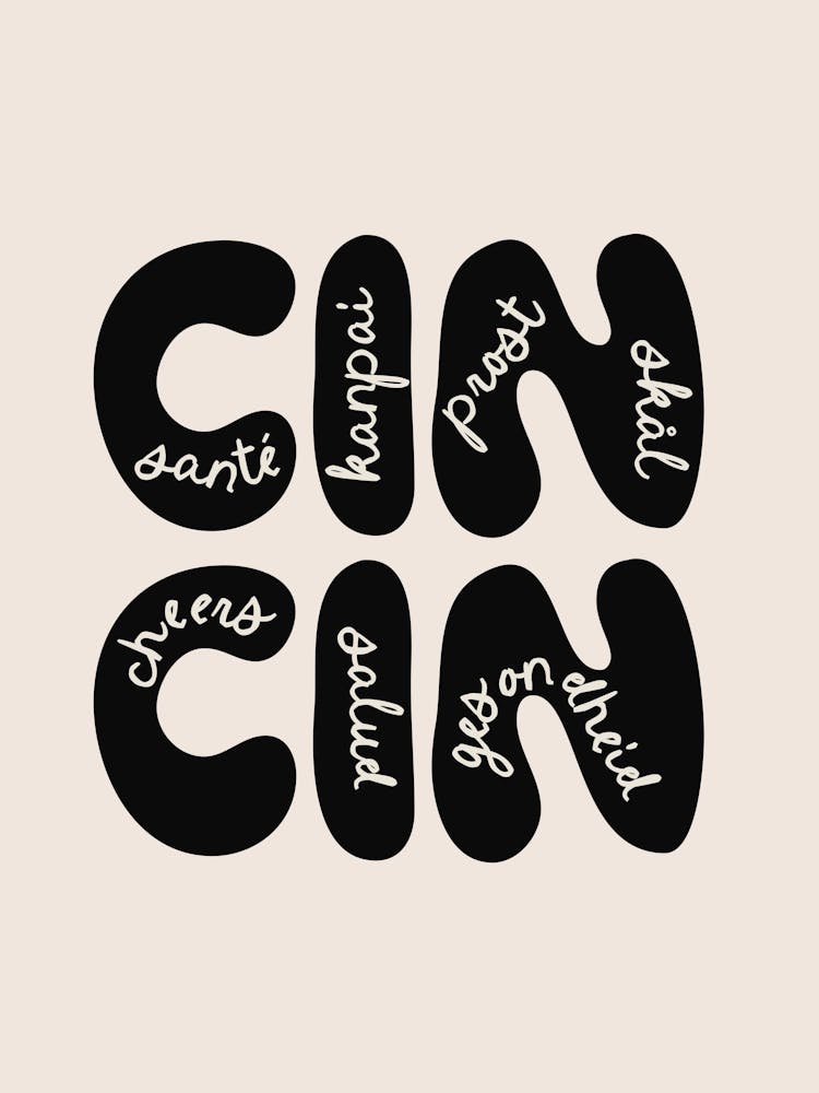 Cin Cin Creme Schwarz