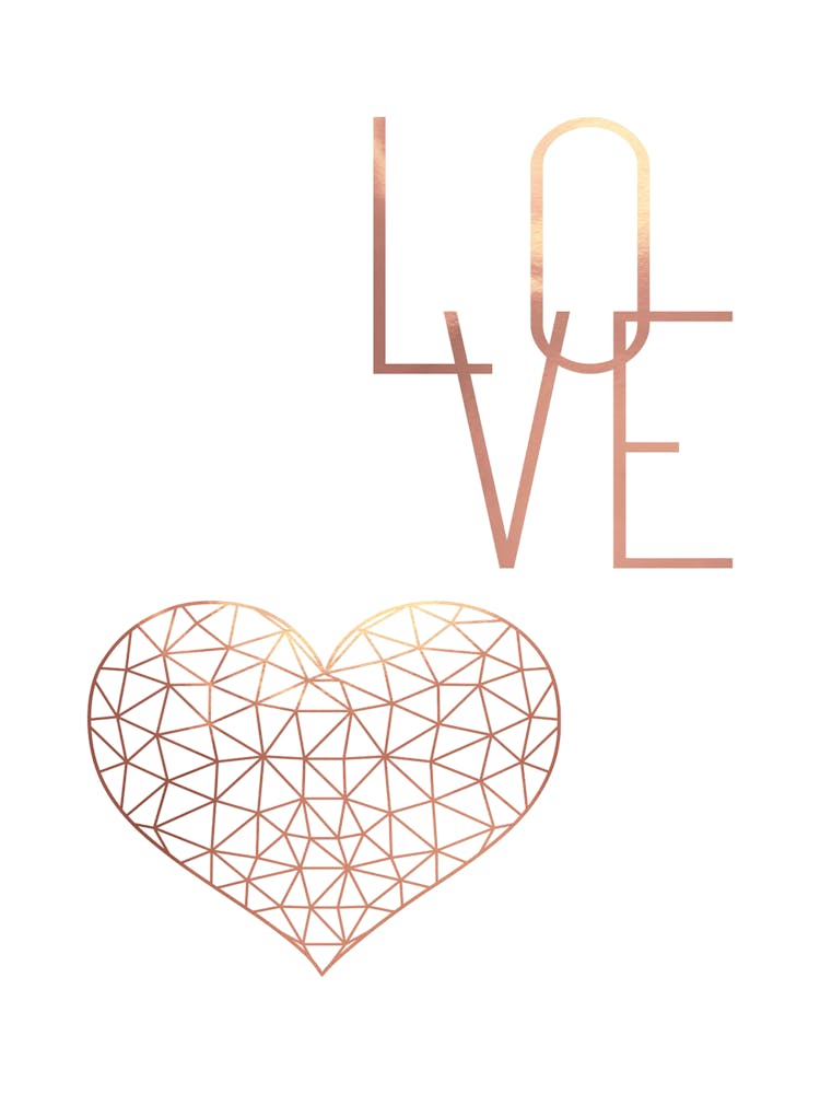 Love Heart Vector Illustration
