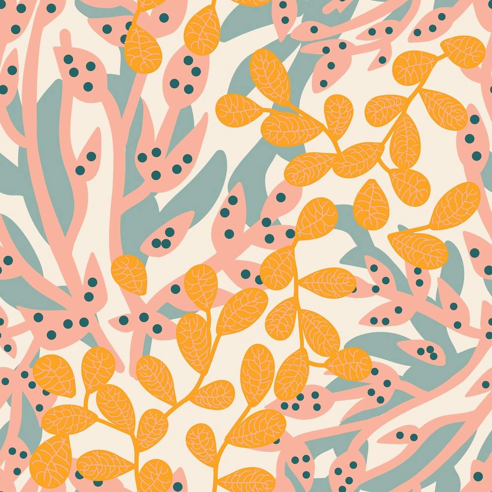 Abstract Seaweed Light