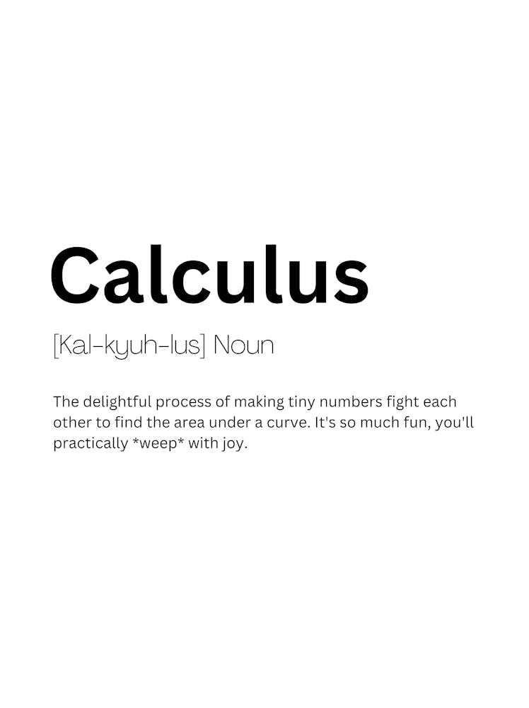 Calculus Definition Meaning