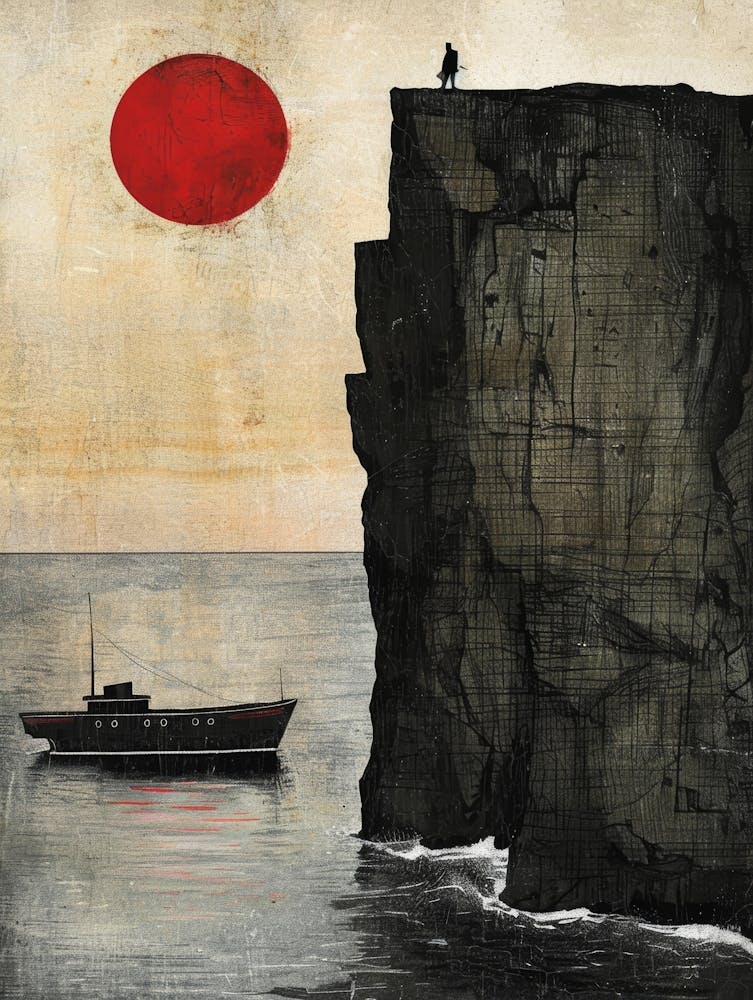Sunset On The Cliffs 1