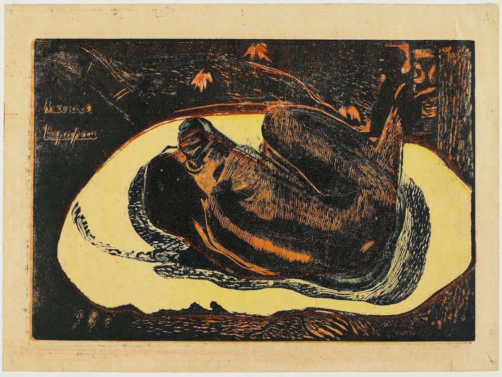 Watched By The Spirits Of The Dead, Paul Gauguin