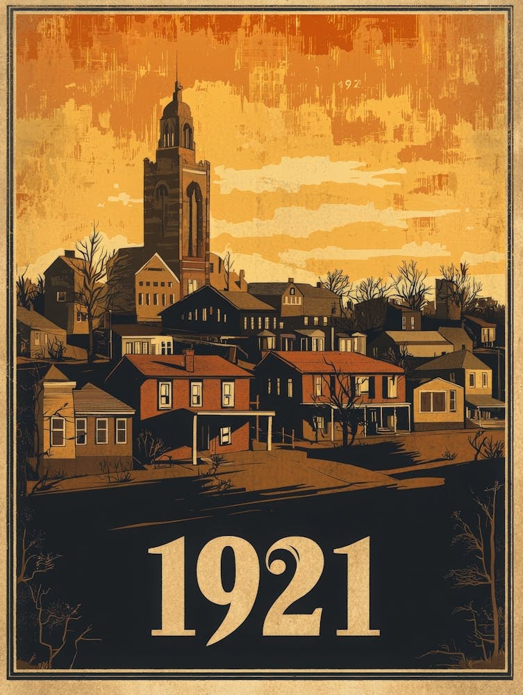 Aihrgdesign A Vintage Commemorative Poster For The Tulsa Race 283ac537 A382 4be8 Bc9f 911f502ef9f6 0