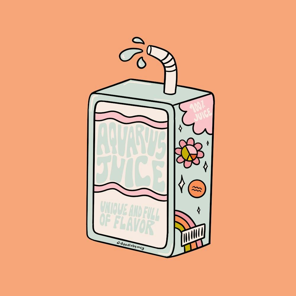 Aquarius Juice Box