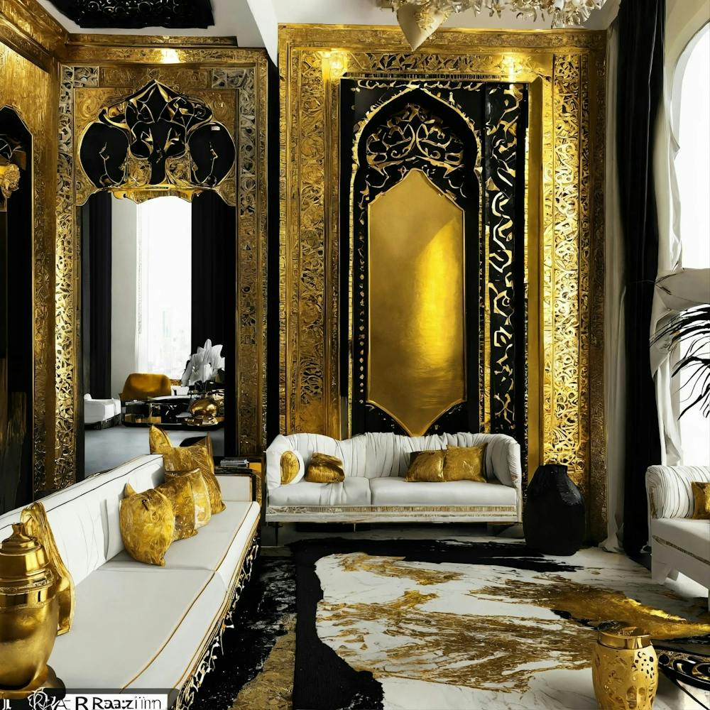 +Gold Colors Mixed With White And Black+This Is Al (3)