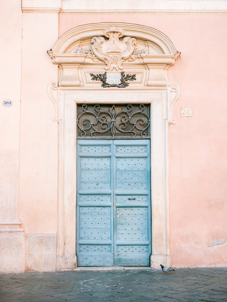 Pastel Trastevere Rome Italy Travel Photography