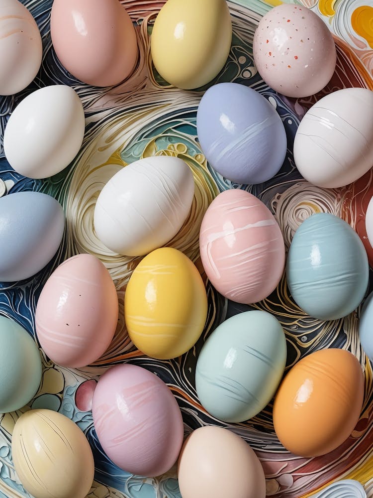 Painted Easter Eggs no4