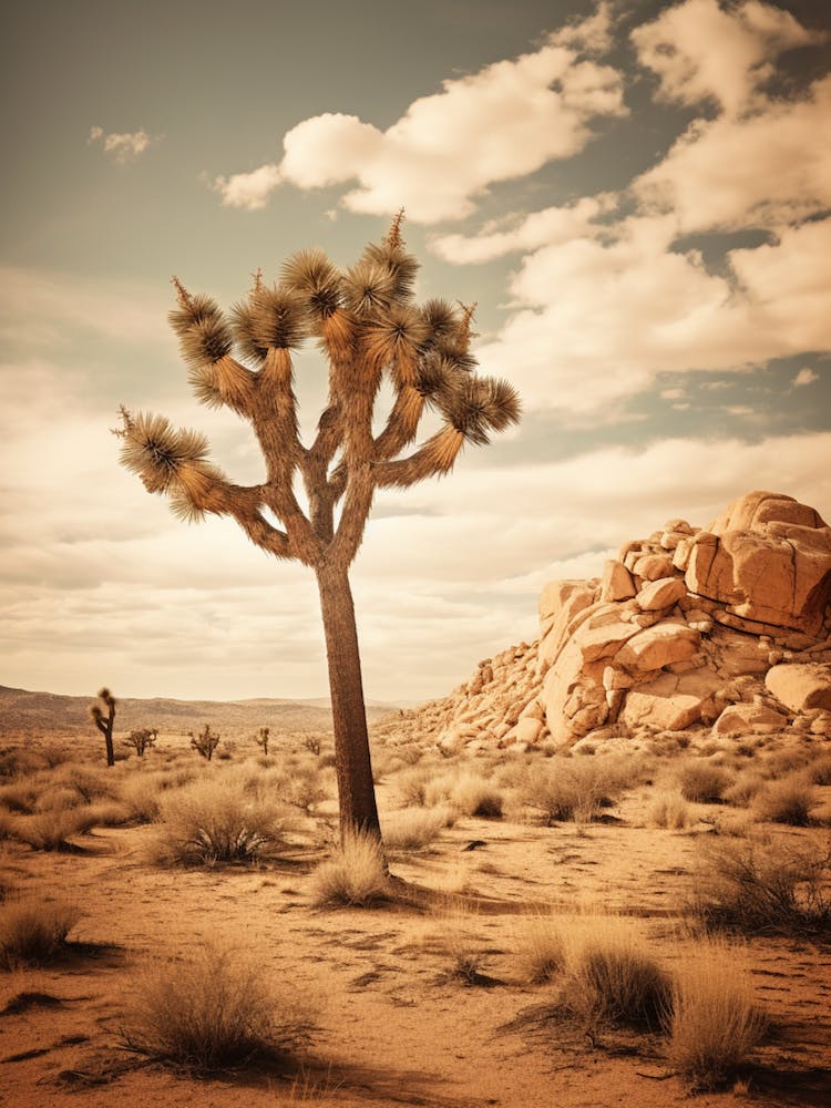  Photograph Of A Joshua Tree In Grand Canyon 3