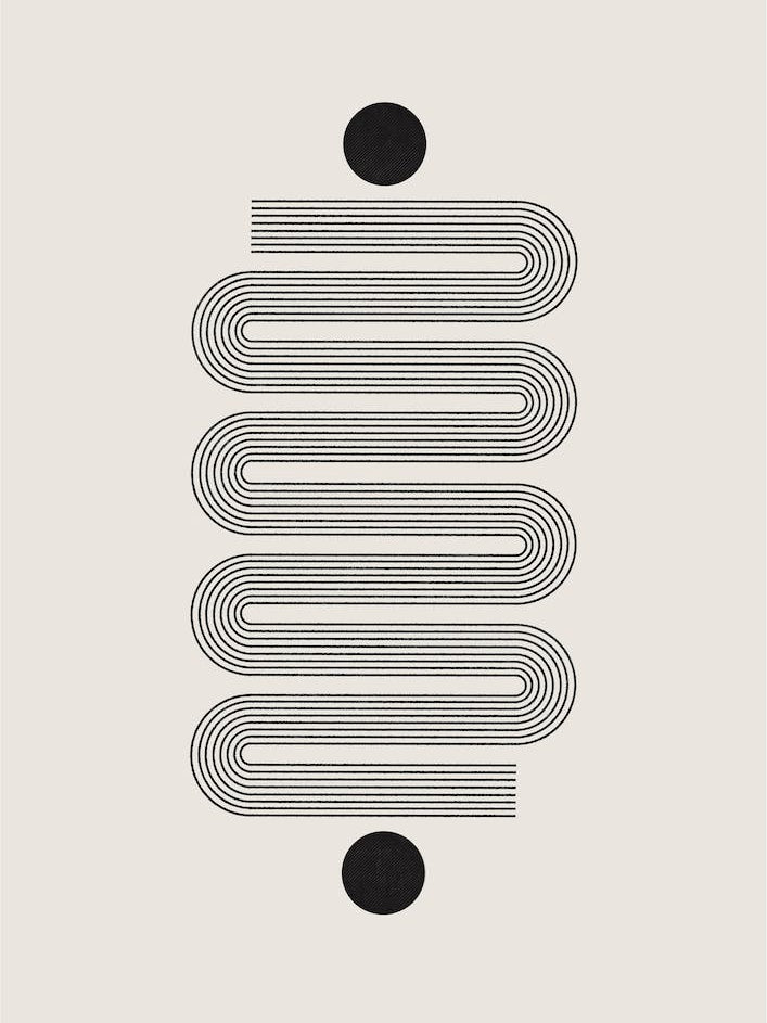 Mid Century Arches One