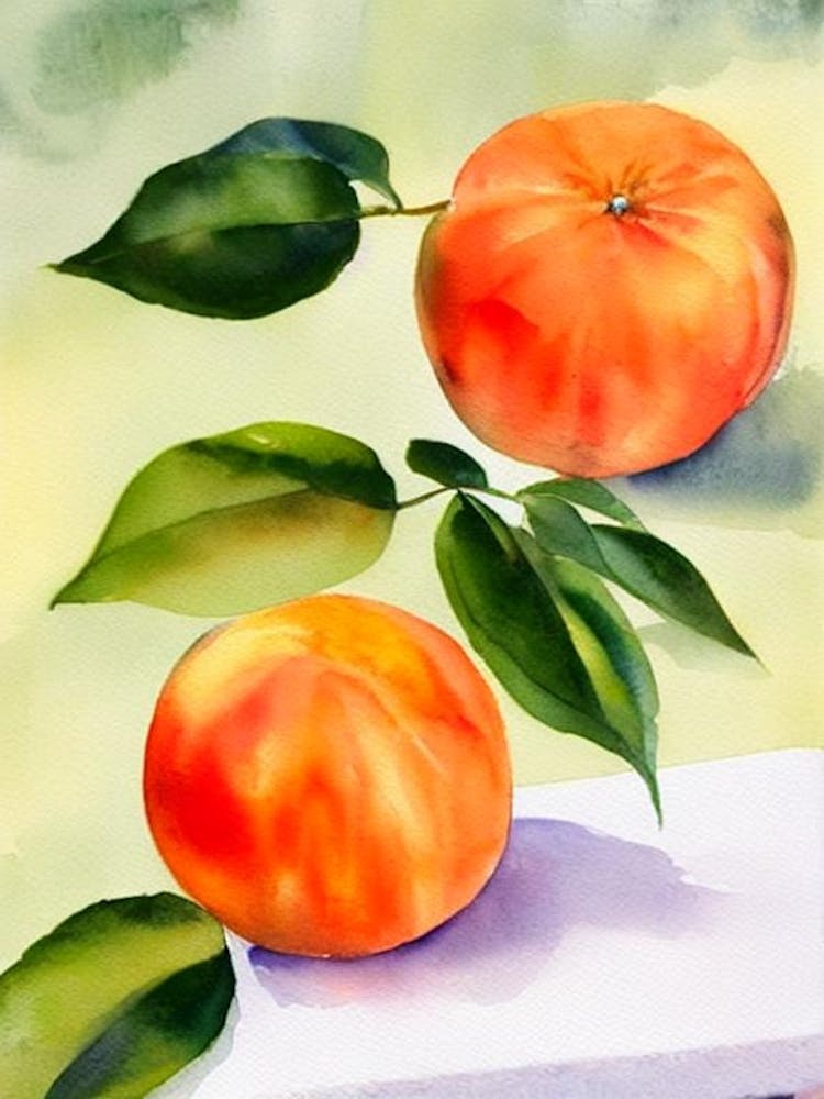Grapefruit 2 Italian Watercolour fruit