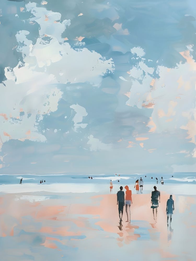 'People On The Beach' 1