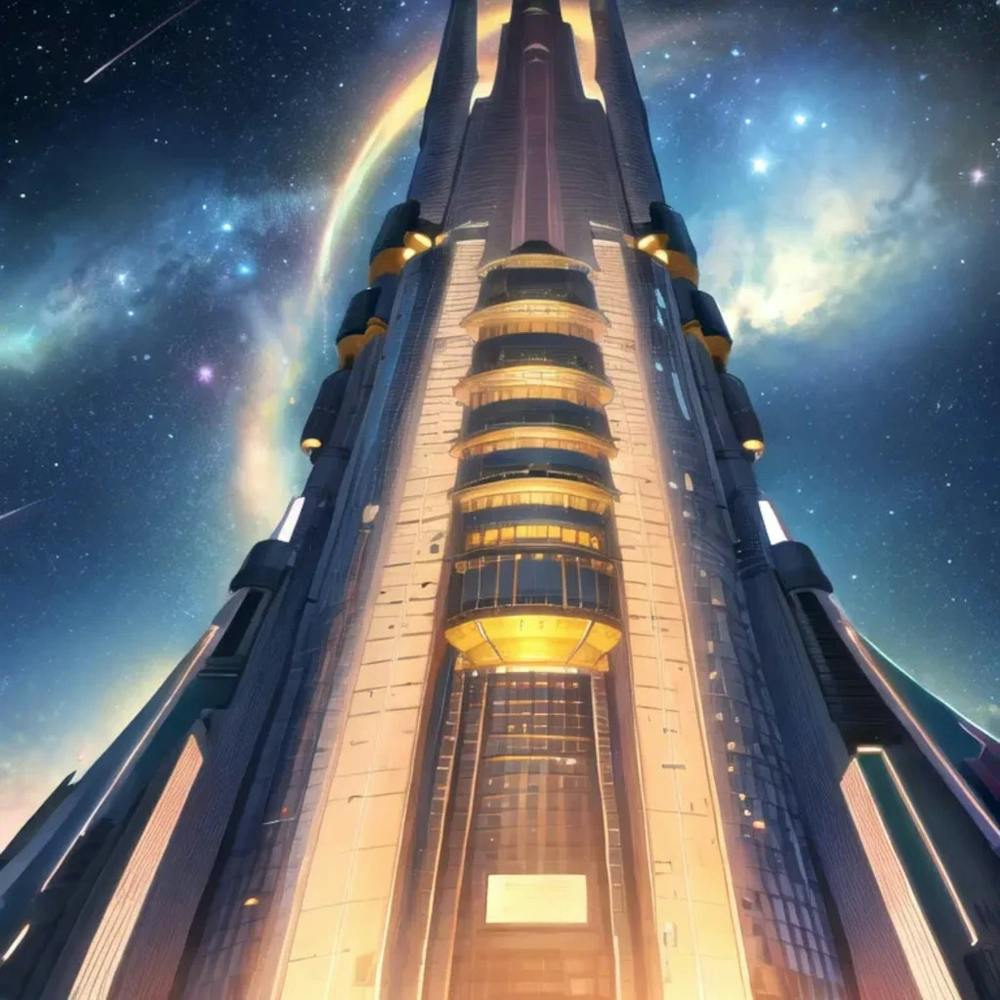 Futuristic Tower - Space
