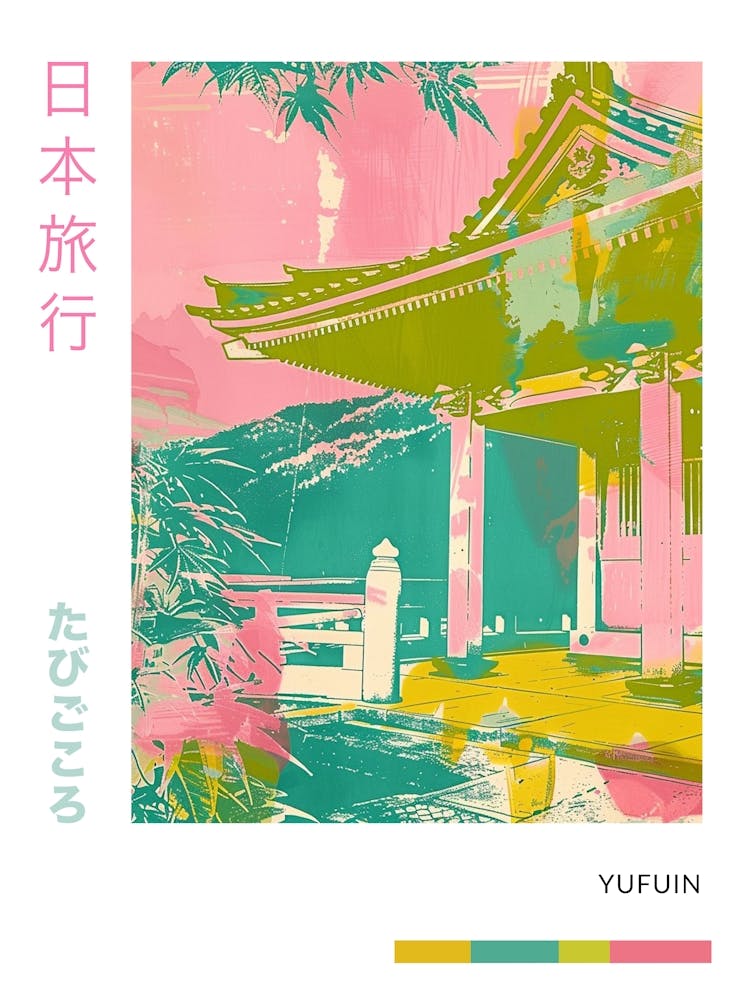 Yufuin Duotone Silkscreen 2