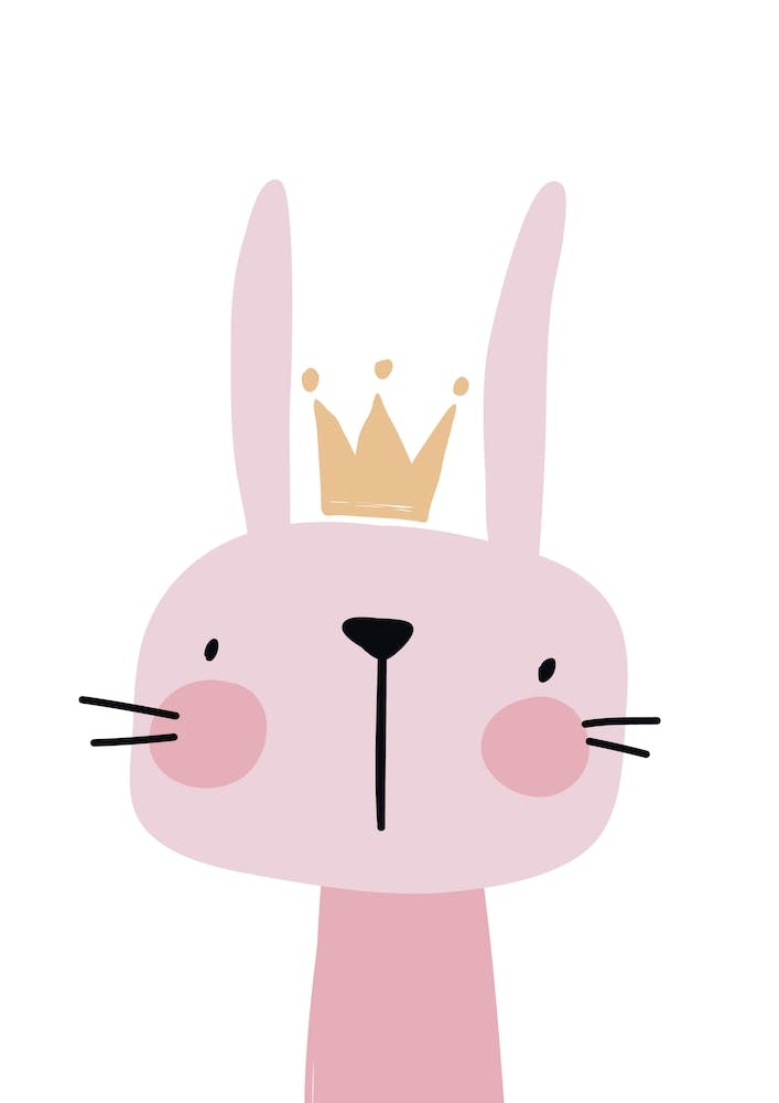 Bunny Nursery Print