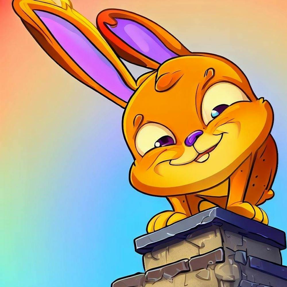 Rabbit Up to Something