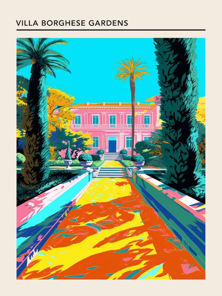 Villa Borghese Gardens Rome 3