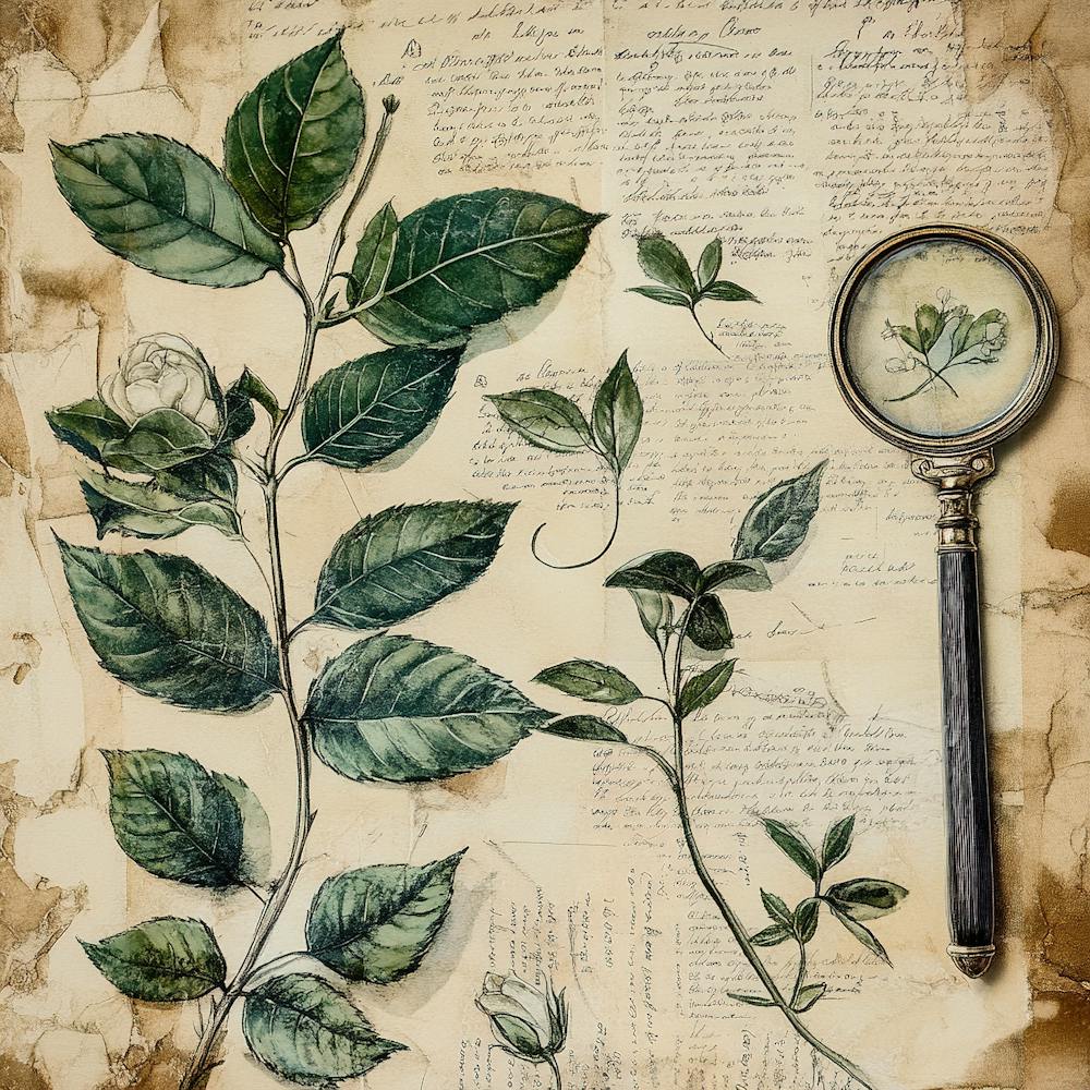 Vintage Herbarium Of Love 5