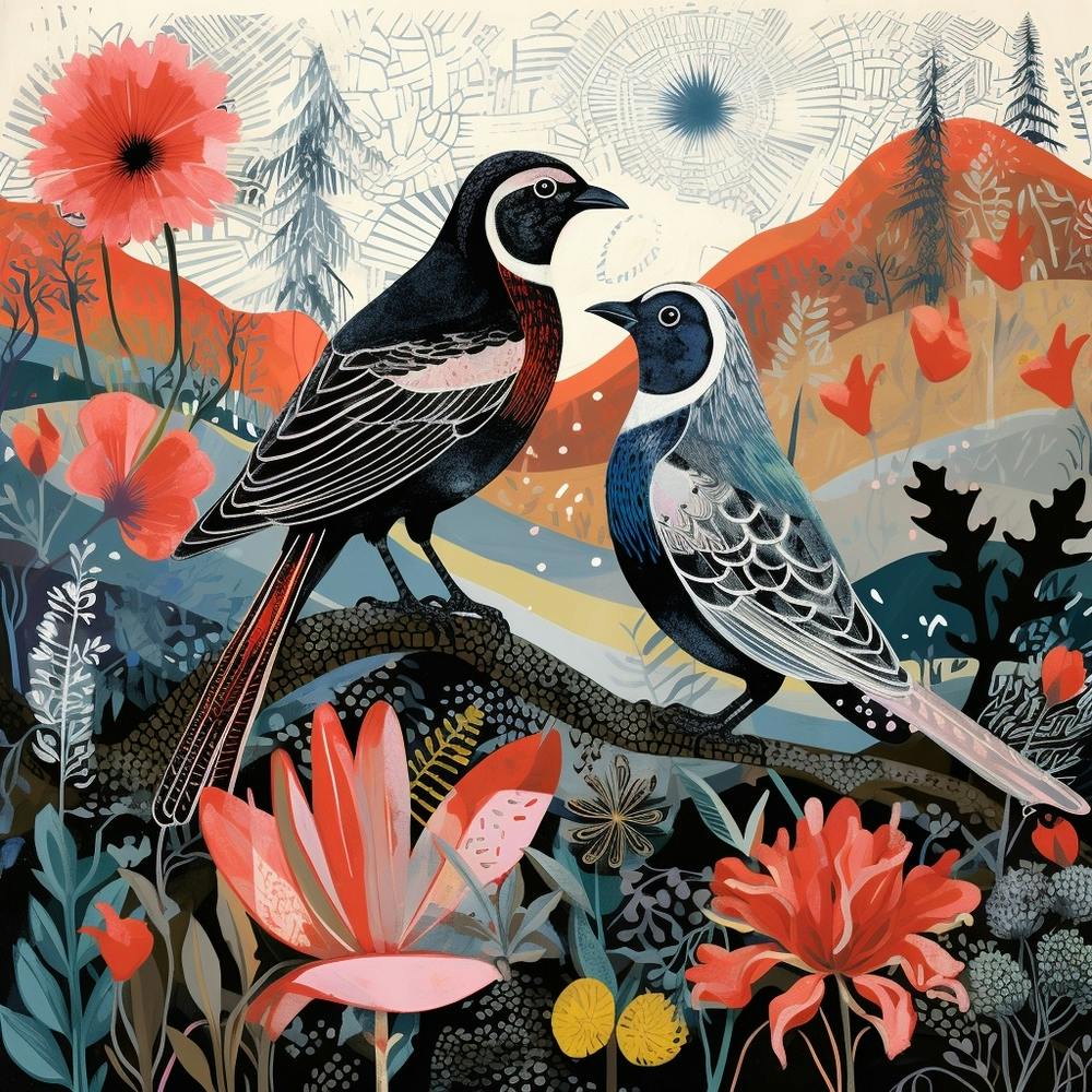 Bird In Nature Finch 2