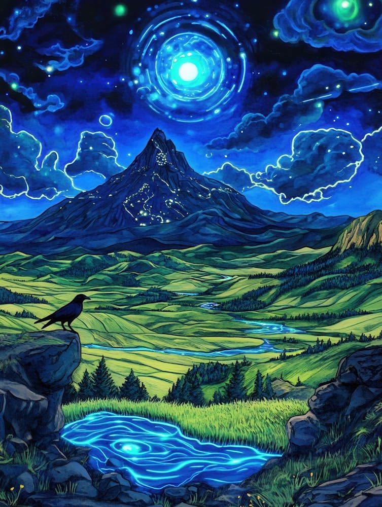 Starry Night Sky 4