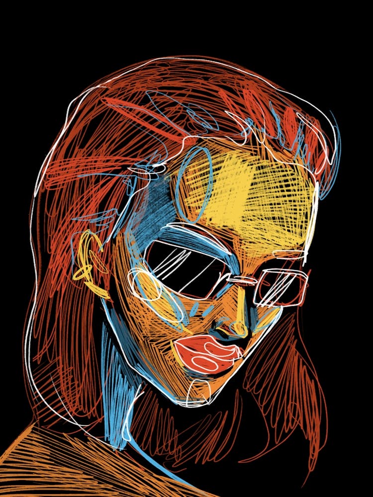 Portrait Of A Woman Modern