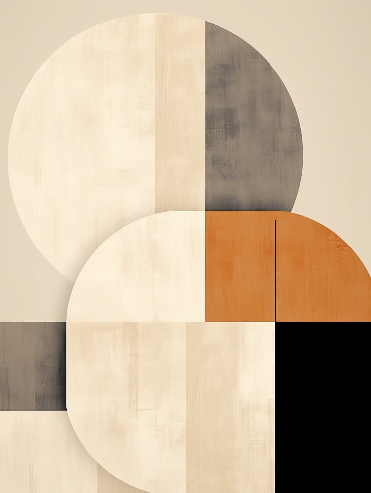 Black And White Trofaiach Geometric Essence