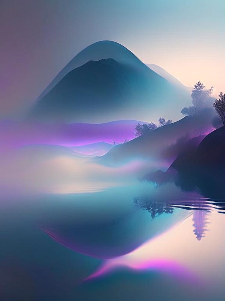Mist, Waterscape Holographic 1