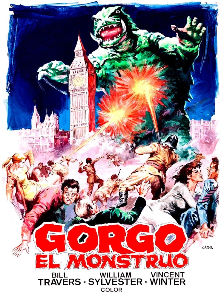 Gorgo, Godzilla, Movie Poster