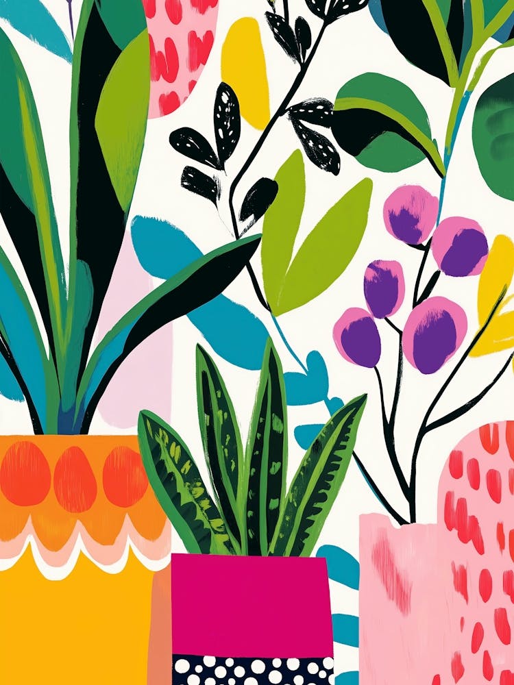 Plants In Pots 1