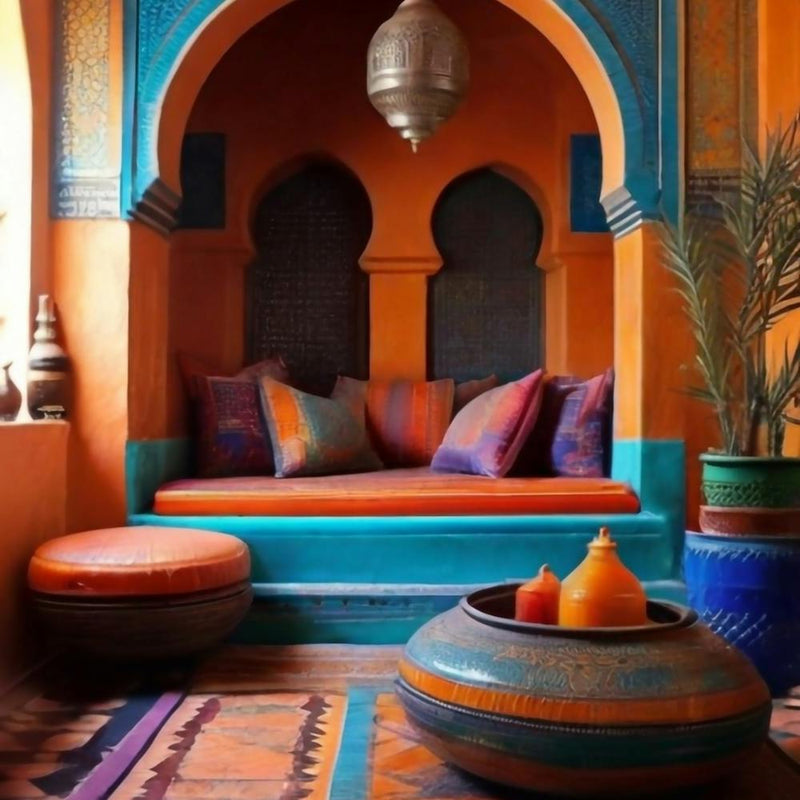 Moroccan Living Room 1