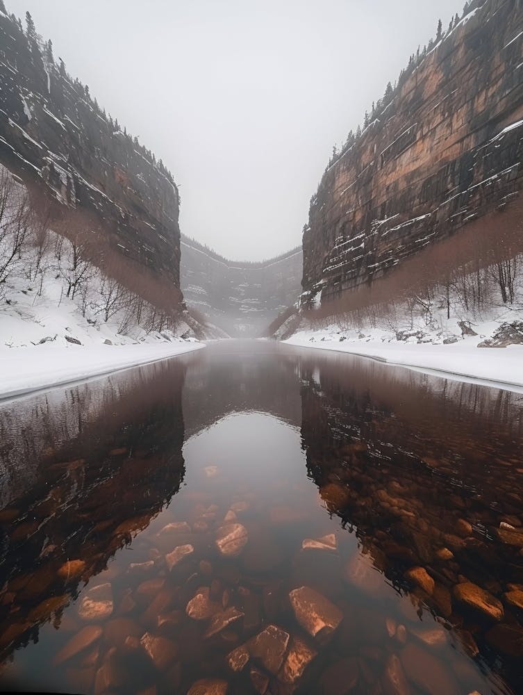 Reflection In The River