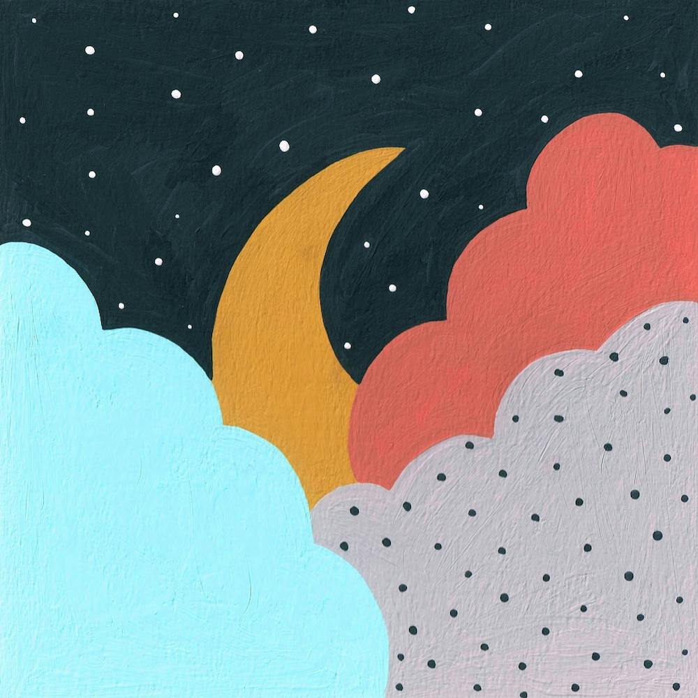 Good Night Moon Square