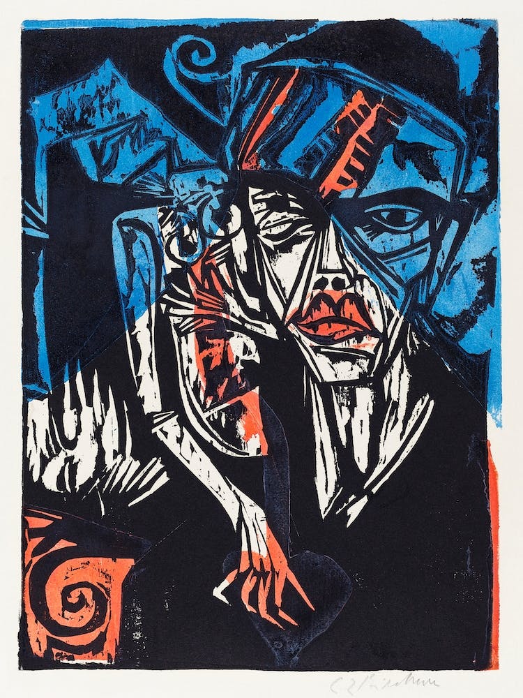 The Agonies Of Love, Ernst Ludwig Kirchner