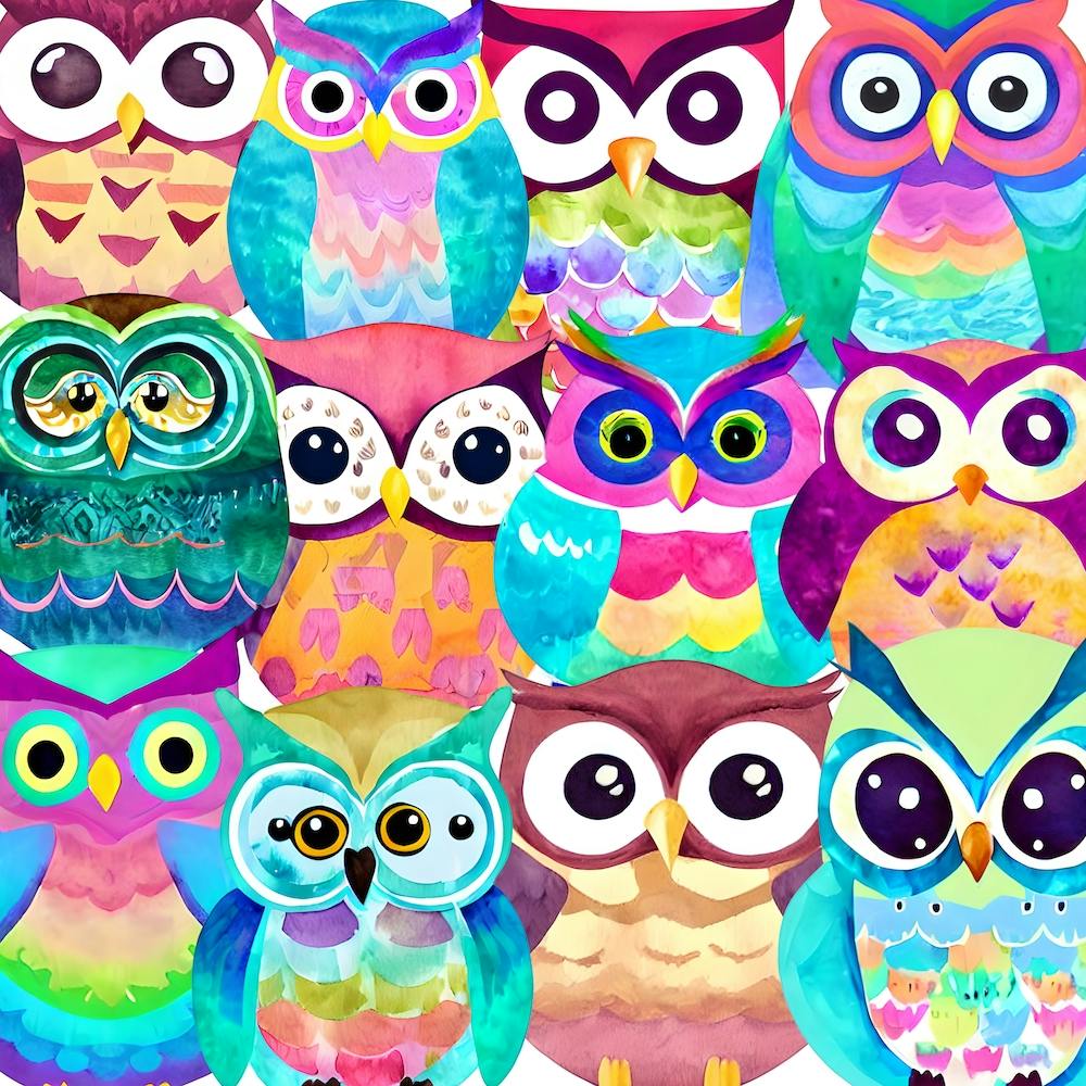 Quirky Owls