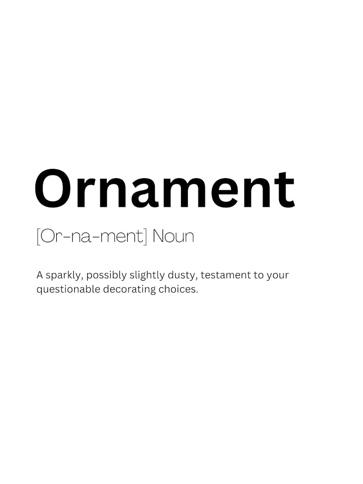 Ornament Definition Meaning