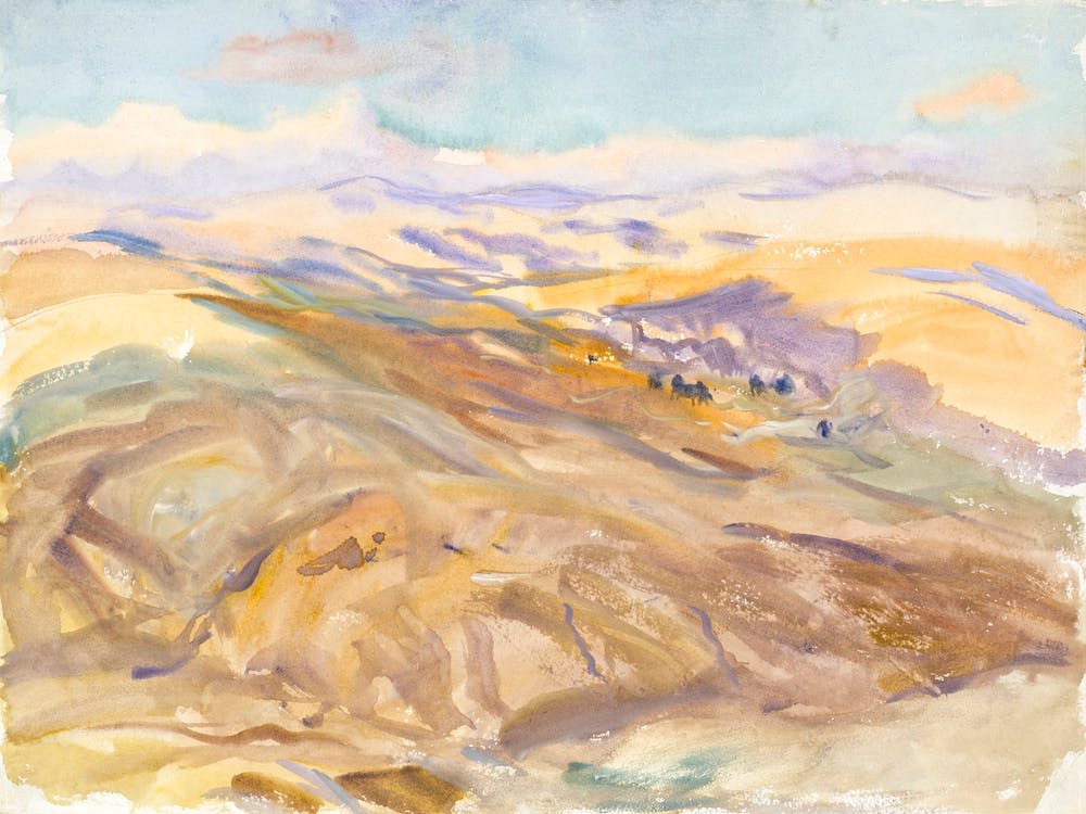 Sunset, John Singer Sargent