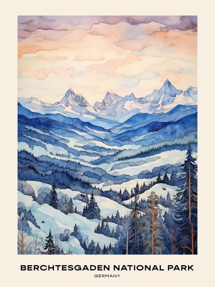 Berchtesgaden National Park Germany 5 Poster