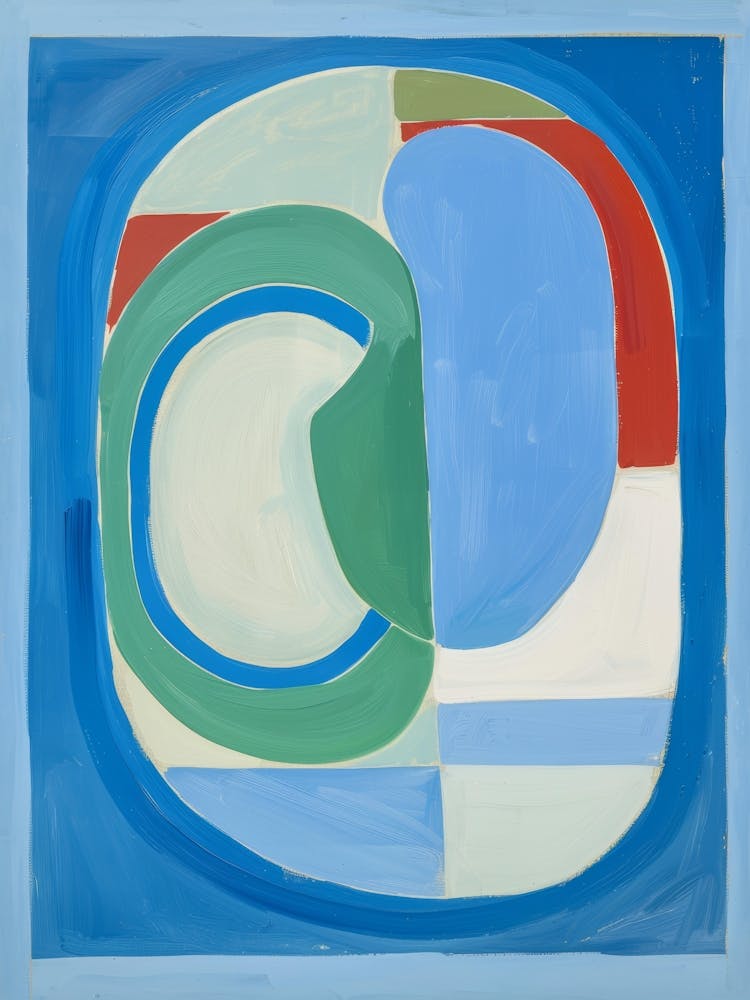 'C' Abstract Painting 3421