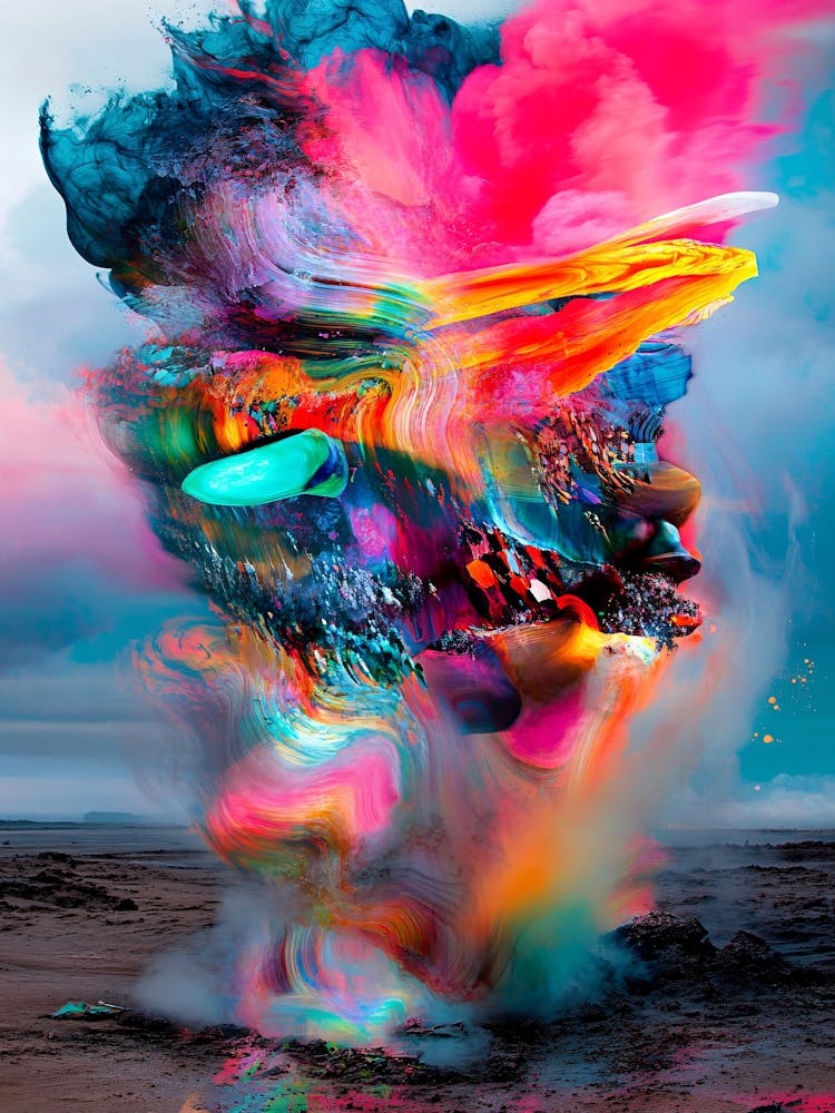 'Spirit' Rainbow Explosion