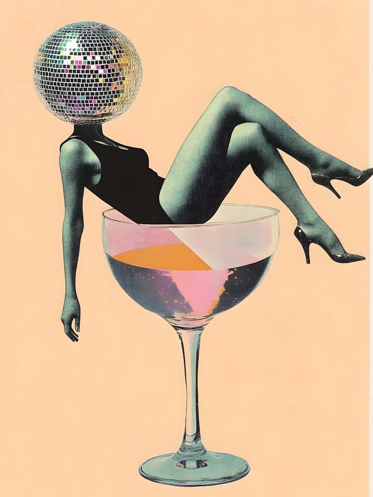 Disco Ball Canvas Print 2