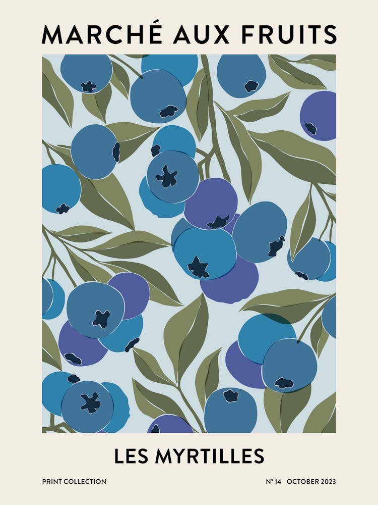 Fruit Market - Blueberries
