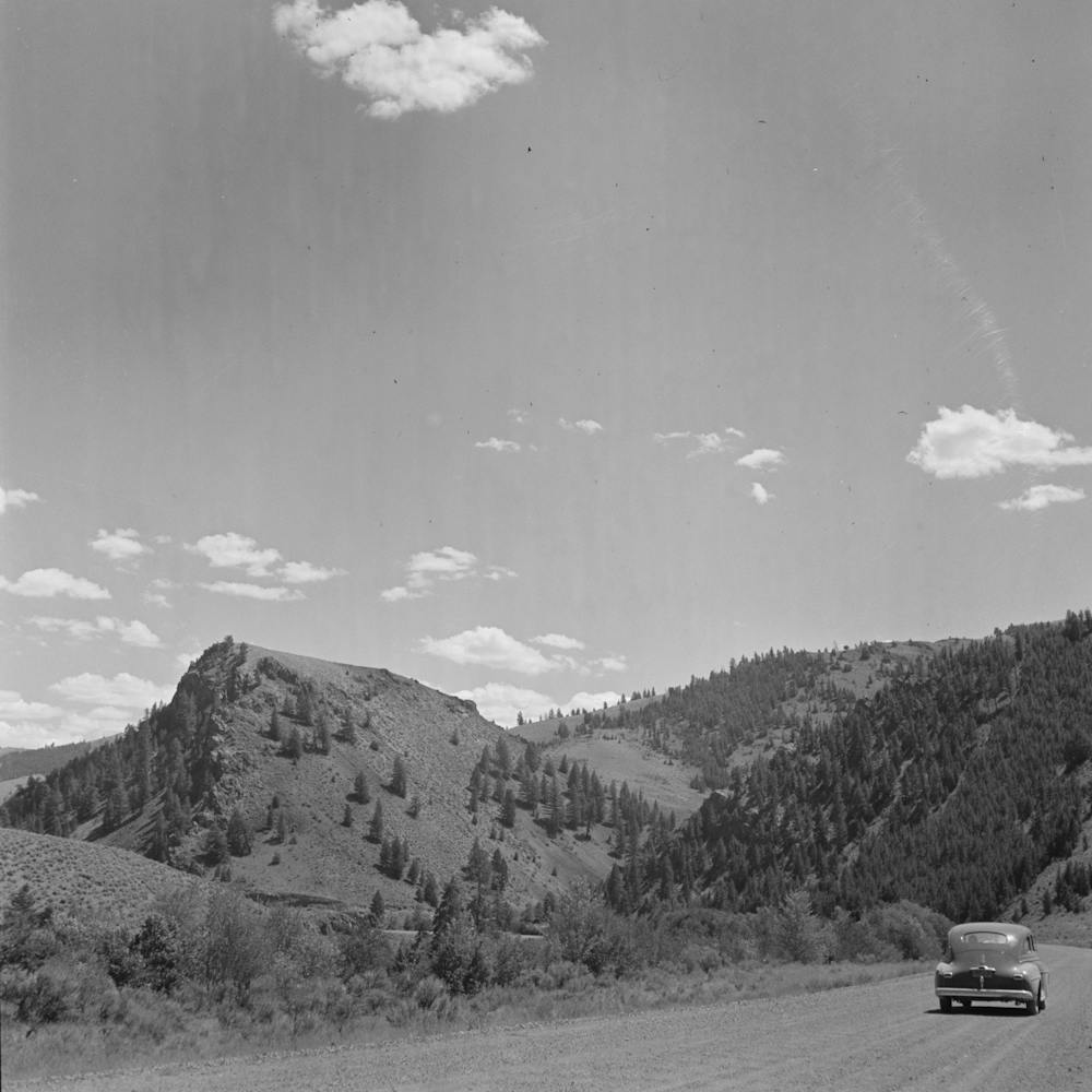 Untitled Photo, Possibly Related To Salmon River Valley In Custer County, Idaho By Russell Lee