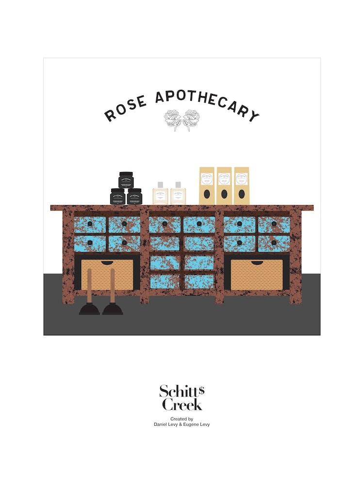 Schitts Creek Rose Apothecary Store